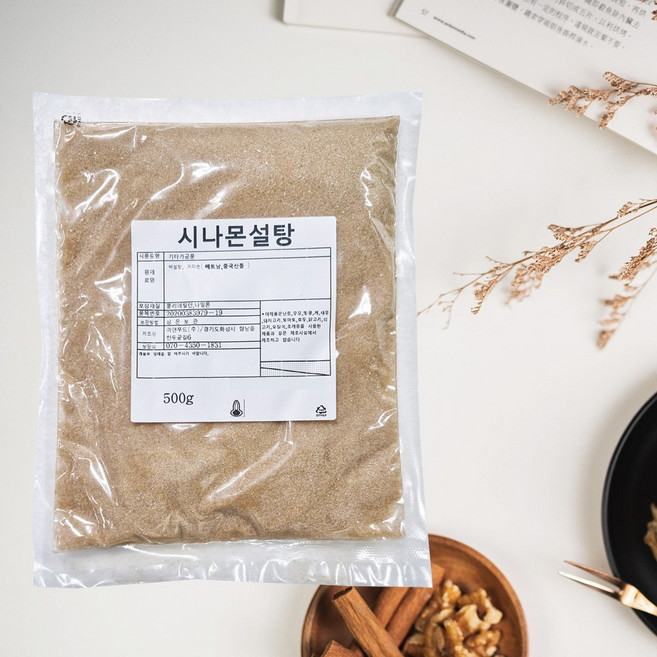 시나몬 설탕 500g 츄러스 전용, 1개, 500mg