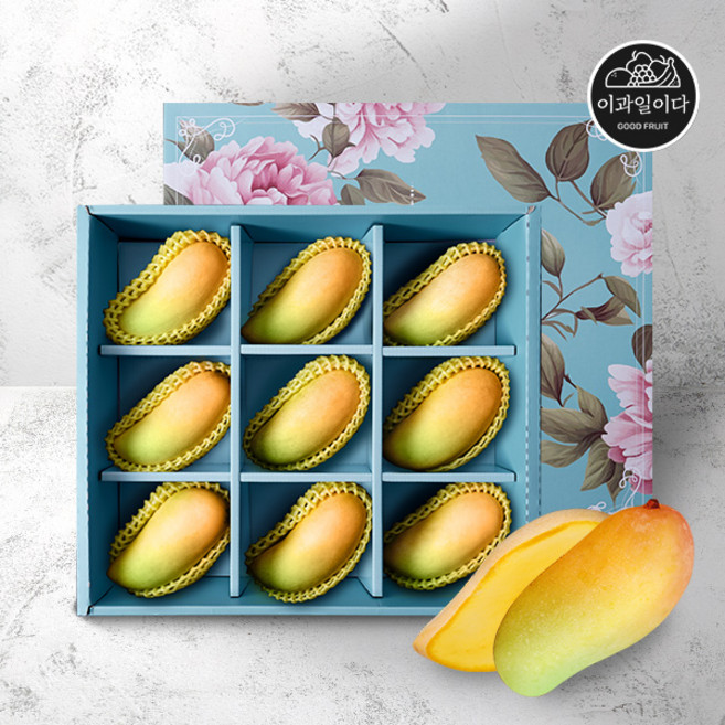 태국 마하차녹 무지개망고 프리미엄 9과, 단품