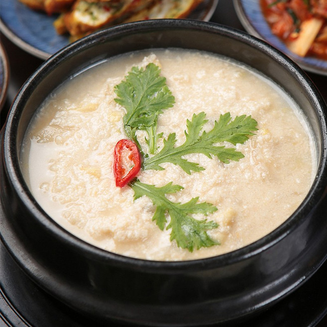 [파주장단콩] 통째로 갈은 맷돌 비지찌개 (순한맛) / 정말 맛있게 만들었습니다., 4개, 350g