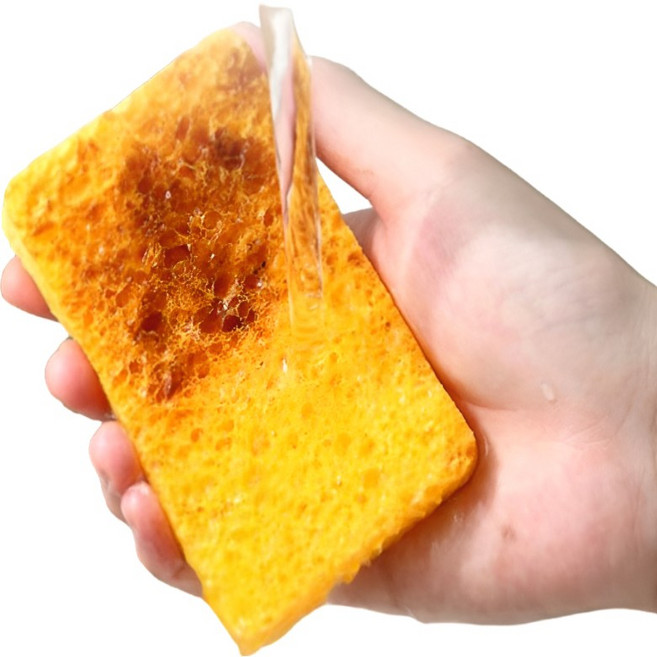 베다니 친환경 천연수세미 무흠집 생분해 뽀득 세척 스펀지, 10개, 1세트