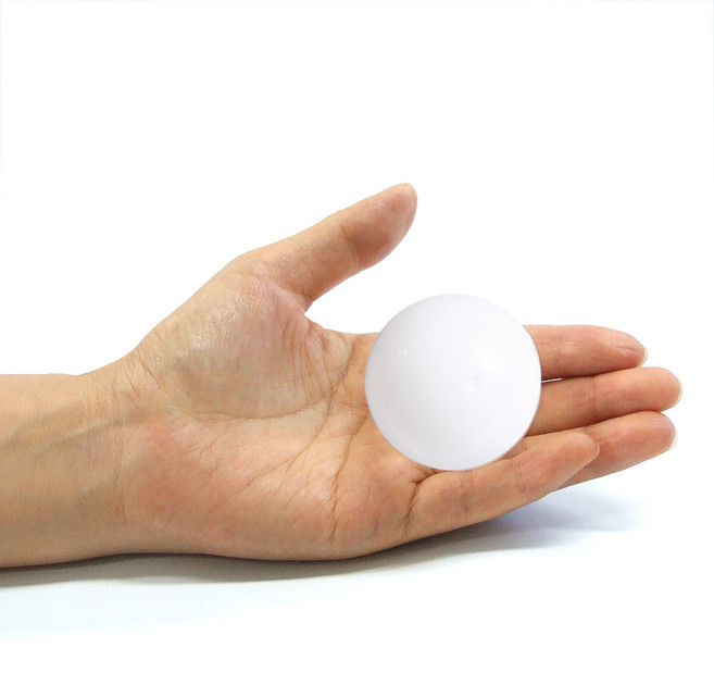 불투명백색 5cm 100개입 뽑기공 빈캡슐 추첨볼 추첨함 둥근캡슐, 1개