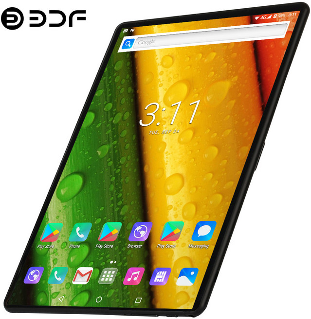 2024 글로벌 버전 태블릿 새로운 10.1 인치 옥타 코어 8GB RAM 256GB ROM 안드로이드 12 Google Play 4G 전, Standard Accessories, 03 Purple