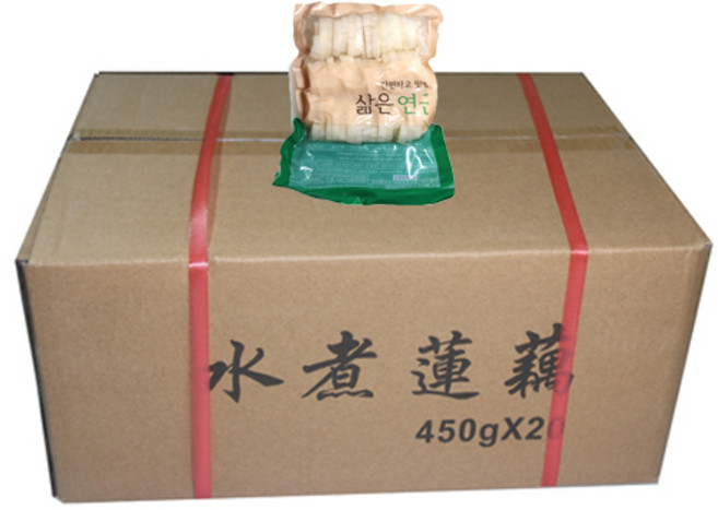 9kg 중국산삶은 자숙연근채 삶은연근체 데친연근체 데침연근채 식당 업소용 급식 도매, 1개