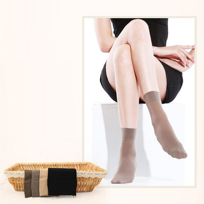 예삐스토어 여성 발목 스타킹 양말 고탄력 짧은 학생 데일리 삭스