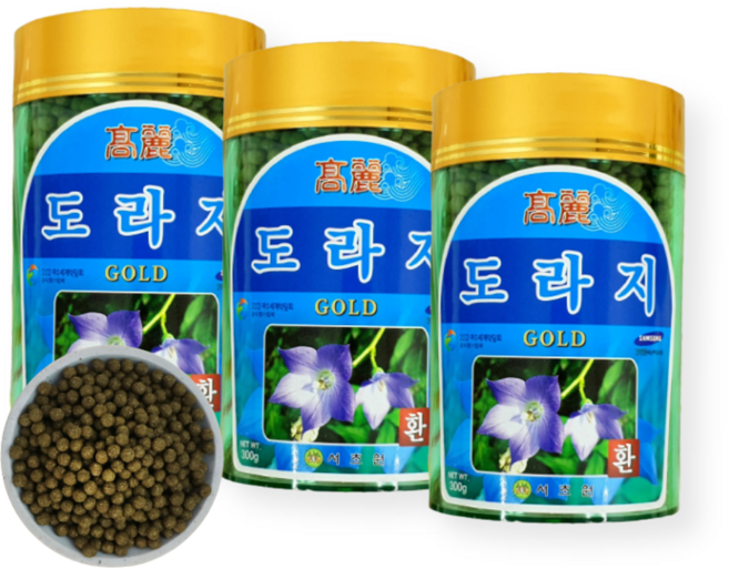 도라지환(300g 3병), 300g, 3개
