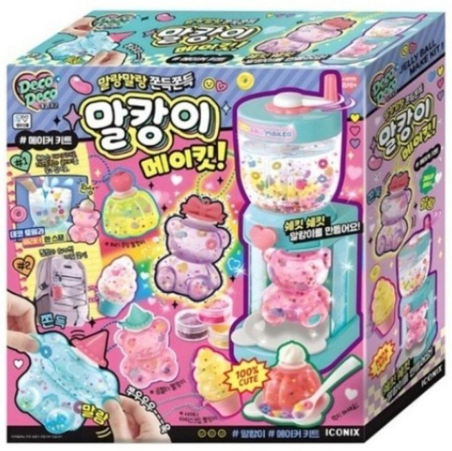 데코데코 말캉이 메이킷 메이커 키트, 혼합색상, 1개