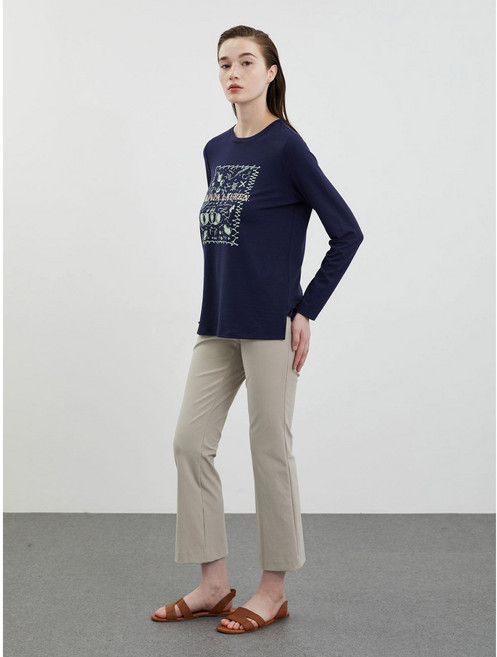 올리비아로렌 여성용 포멀 부츠컷 팬츠 VOPDL4M3131