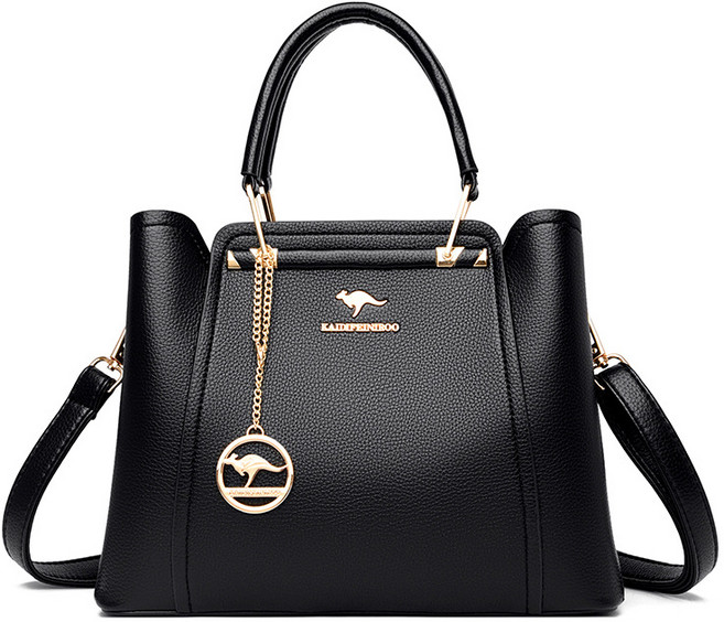 SHOPPI 스타일리쉬 여성 가죽 숄더백 토트백 핸드백