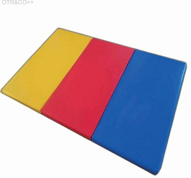 3단 접이식 체육관매트 240X120X4cm 홈트매트, 임의색상 제작기간 10일소요