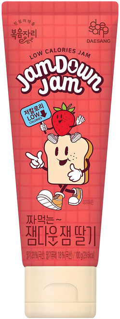 복음자리 짜먹는 잼다운잼 딸기, 100g, 1개