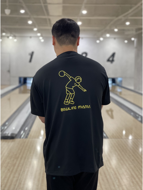 볼링매니아 귀요미 티셔츠 블랙 + 옐로우