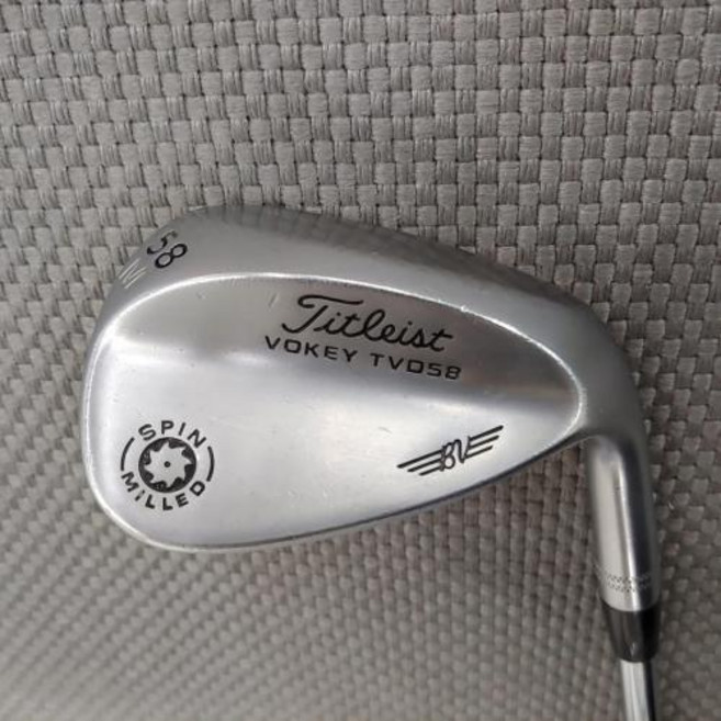 타이틀리스트 상태양호 보키 TVD58 58 M 웨지 KBSTOUR H 125g 강도불명, 단일 제품