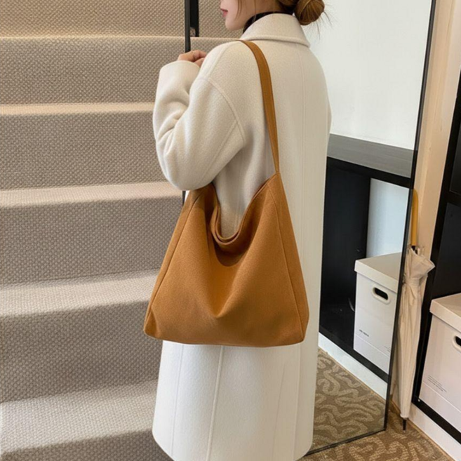 세이로 여성 스웨이드 숄더백 토트백