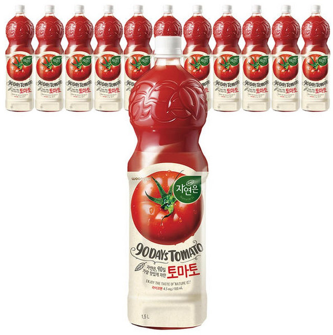 자연은 토마토주스 1.5L 12개