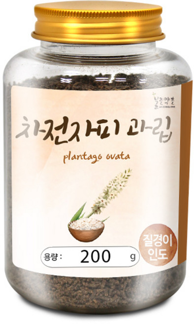 차전자피 과립 200g(통) 질경이 씨앗 껍질 그래뉼 분말 차, 차전자피 과립 200g[통], 1개