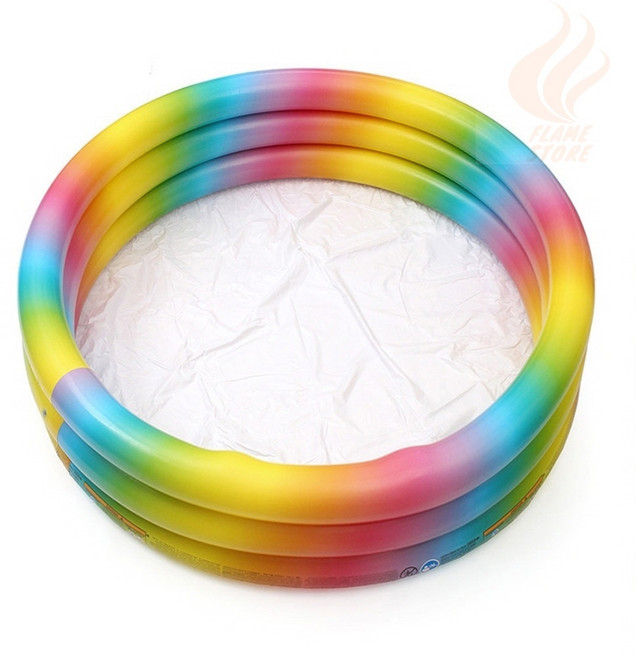 불꽃스토어 물놀이 유아용 무지개 풀장 160CM