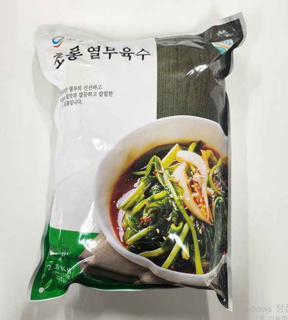 열무김치냉면육수500g 원재료 국내산 열무국수 업소용식자재, 500g, 30개