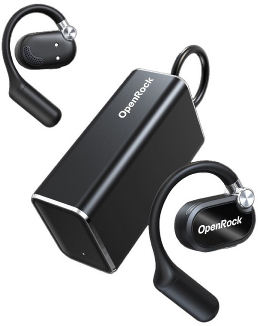 OneOdio OpenRock X 開放式藍芽耳機 氣動式運動耳機 原廠公司貨, 經典黑