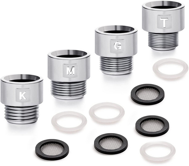 일본 샤워 헤드 어댑터 범용 커넥터, 02 Silver, 1개