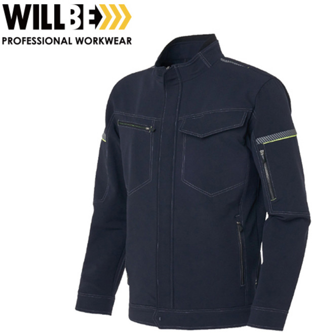 윌비 PR115 스트레치 사철복 상의 점퍼