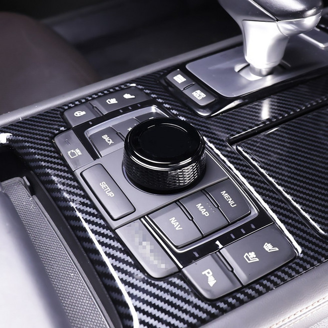 유투카 호환 G80 DH 스포츠 악세사리 몰딩 컨트롤러 다이얼 커버 튜닝 용품, 블랙-1열 컨트롤러 다이얼 커버, 기타