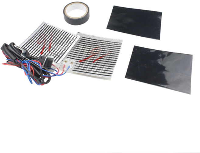 락모터스 오토바이 열선그립 DIY 핸들열선 2단 온도조절 스쿠터 핸들, 혼합색상, 1세트