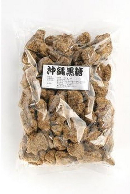 오키나와산 일본산 순수 흑설탕 1kg, 사이즈, 1개
