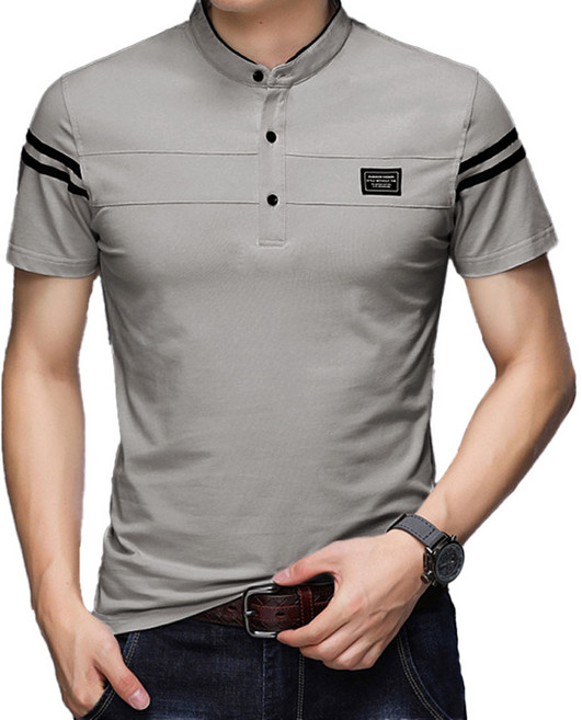 클라민 남성 골프웨어 쿨에어 반팔 스판 피케 티셔츠