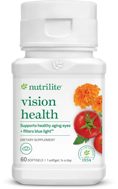 미국 암웨이 뉴트리라이트 비전헬스 루테인+제아잔틴 눈 건강 영양제 60정 청색광 차단 시력, 1개 - 쿠팡