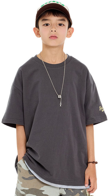 더베이지 여름 주니어 남아 반팔 테너 티셔츠 B4629