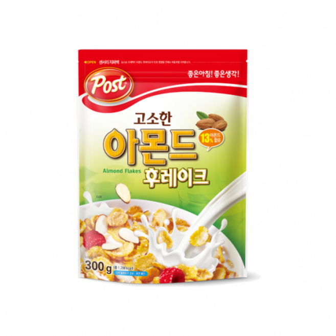[동서식품] 포스트 아몬드 후레이크, 300g, 10개