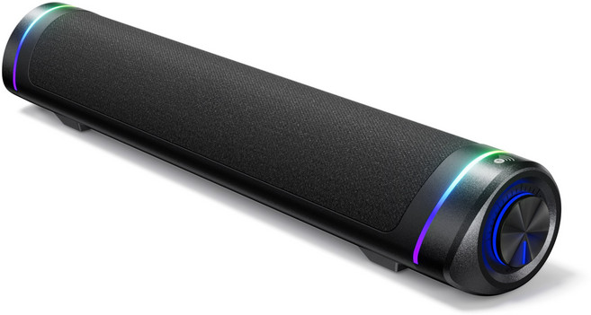 벤트론스 컴퓨터 스피커 USB 사운드바 블루투스 겸용 게이밍 RGB, Soundbar-1