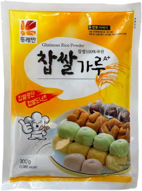 뚜레반 찹쌀가루 국산, 300g, 20개