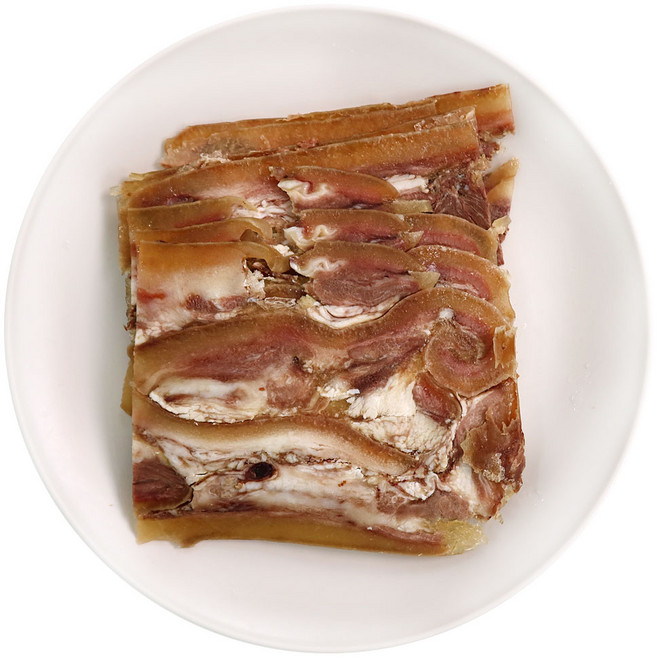 [대국맛짱] 삶은한우머리 소머리 세절 3mm두께 (일요일&당일배송), 1개, 500g