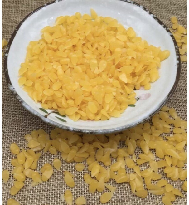 蜂蠟 黃蜜蠟 白蜜蠟 蠟燭DIY材料 工藝製作原料, 1個, 白蜂蠟, 500g, 無