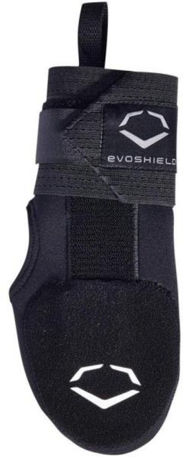 일본 직배송 에보쉴드 야구 슬라이딩 미트 주루용 프로텍터 WTV4054 블랙 BK 왼손용 LEFT 병행 수입품, 1개