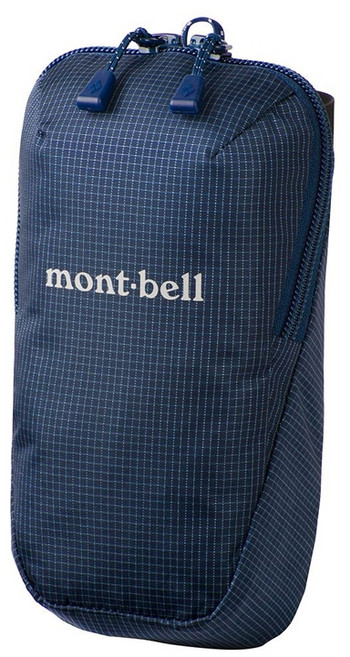台灣黑熊 mont-bell 1133406 手機袋 外掛配件包 輕巧耐磨 多隔層收納, 海軍藍 (NV), 1個