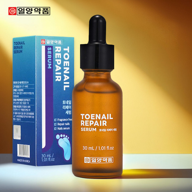 일양약품 문제성 손발톱 전문 리페어 세럼 영양제 토네일 문제성발톱, 4개, 30ml