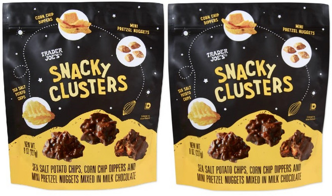 Trader Joe's 트레이더조 스낵키 클러스터 227g 12개, 2개