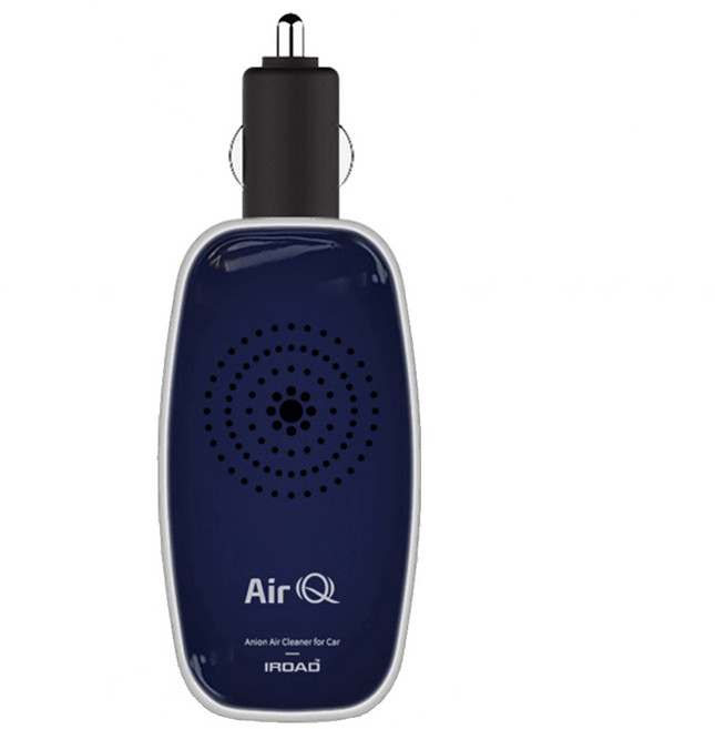아이로드 차량용 공기청정기 에어큐 AIR Q USB포트 블루