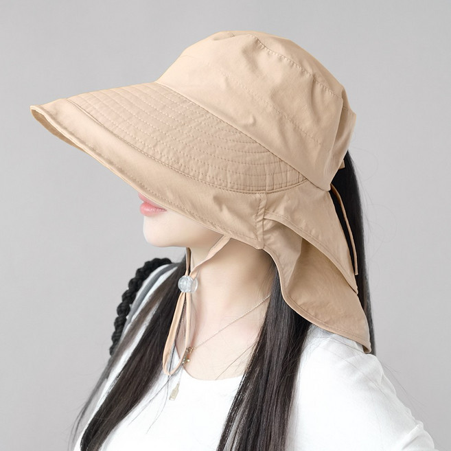 3초쿨 자외선 99% 차단 플랩캡 UV 차단 모자 등산 캠핑 물놀이 아쿠아 트레킹 벙거지