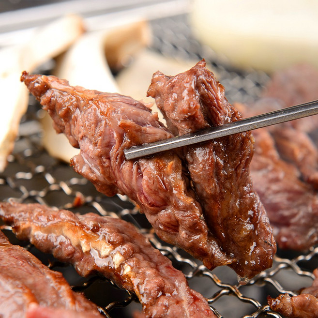 [대명축산식품] 호주산 곡물등급 소갈비살 400g (400g X 1팩) 소고기 갈비살, 1개