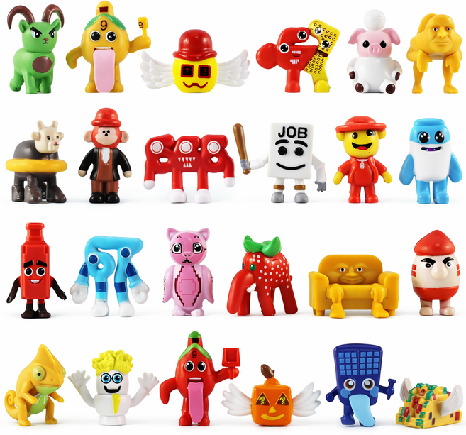 이탈리안 브레인롯 게임 스페셜 에디션 24종 고퀄 피규어, 1개