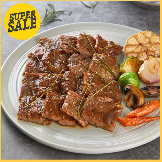 [국내산] 솔잎 돼지왕구이 5대 포천이동 양념육 목살, 1개