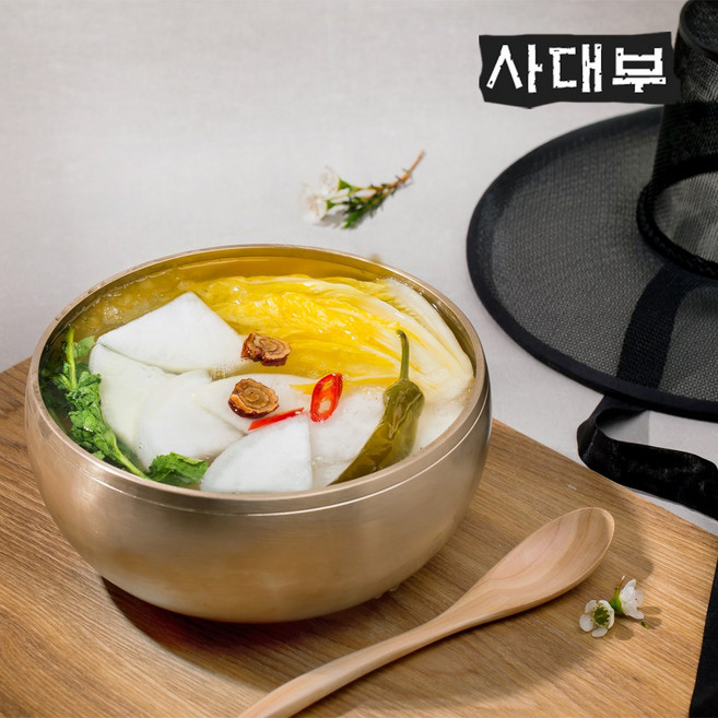사대부 동치미 6kg(3kg+3kg), 2개, 3kg