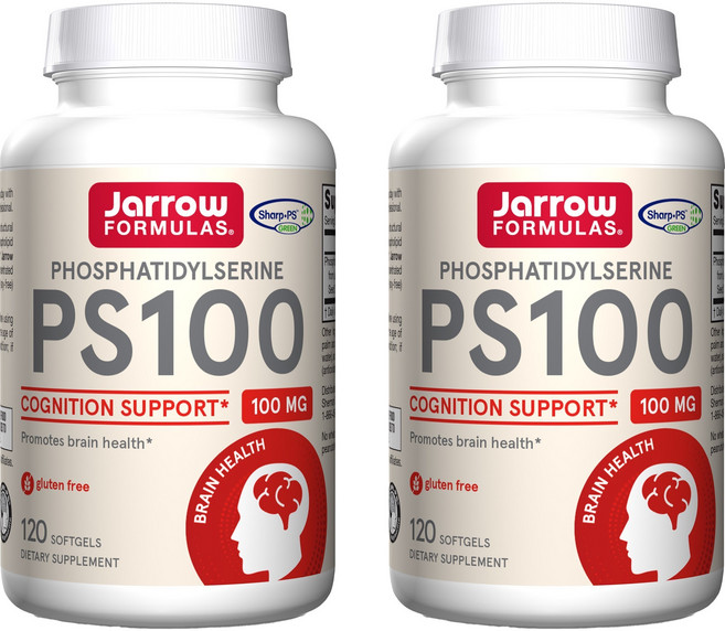 Jarrow FORMULAS 賈羅公式 PS100軟膠囊 100mg, 120顆, 2罐