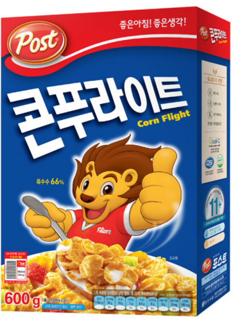 포스트 콘푸라이트 시리얼, 600g, 6개