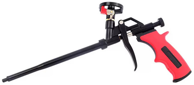 공구PXJ 우레탄 폼건 무세척 스텐 우레탄폼건, 1개