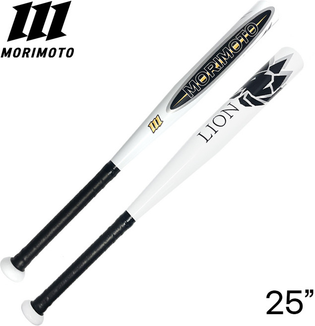 MLB 폼배트 폼볼 알류미늄 야구배트 티볼공 야구공 야구글러브, 모리모토-알류미늄배트, 블랙/화이트, 1개