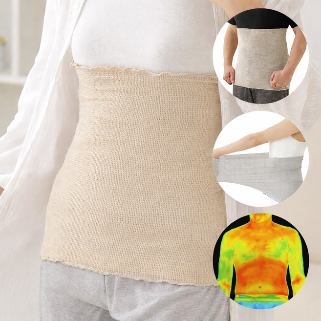 누꾸누꾸 프리미엄 실크 멜로우 배워머 하라마키 보온복대 (남녀공용) 복부워머 배 따뜻하게 사계절 무압박 심리스 보온 여름 겨울 방한 초경량 남성 여성 임산부 배가리개 배덮개 배앓이